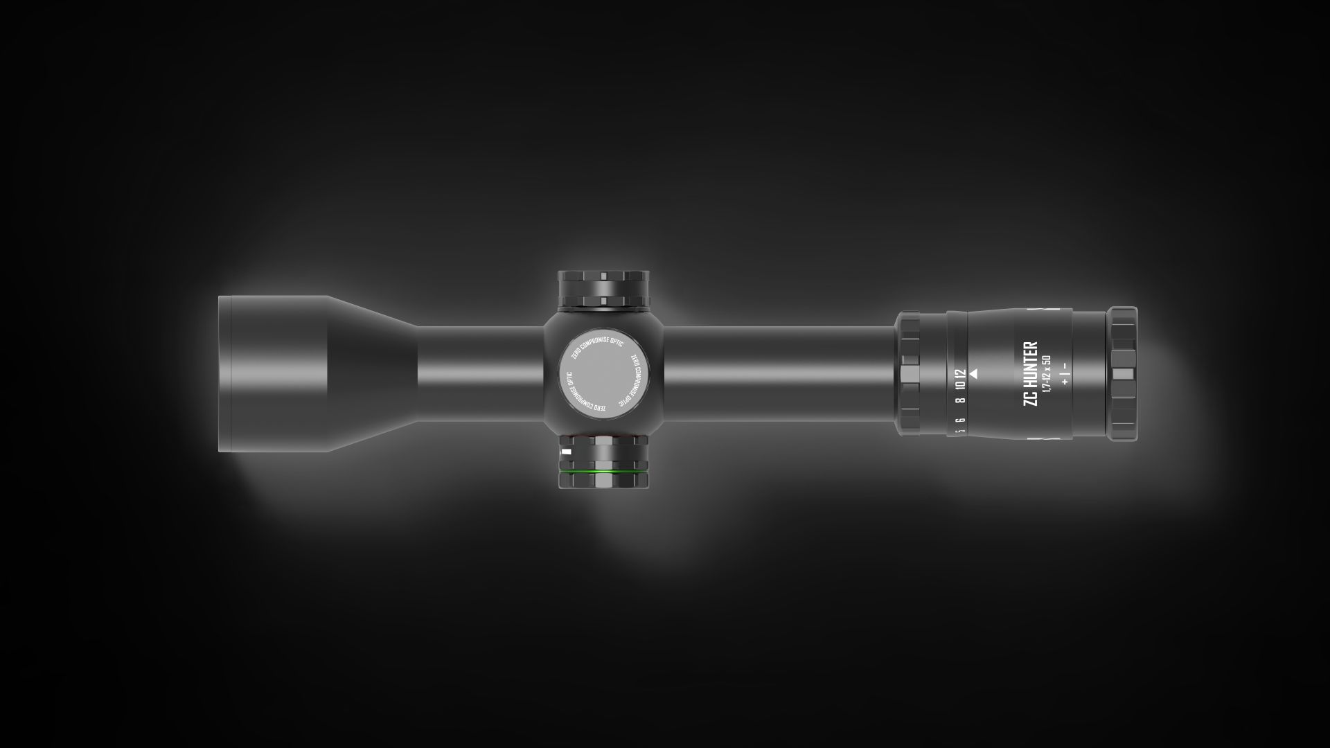 Zero Compremise Optic ZC OPTIC ZF 1,7-12x50 KP1 FFP schwarz, ccw 1. Bildebene