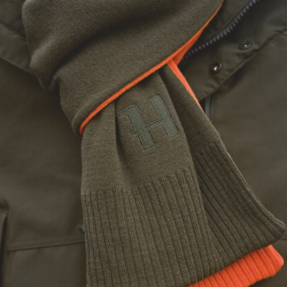 Härkila Reversible Schal Willow Green/Orange ONE SIZE