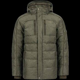 Blaser Herren Daunenjacke Vintage Radiation, Farbe Olive/Schwarz