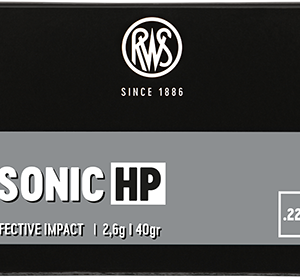 RWS .22lfB  2,6g / 40gr  Subsonic HP