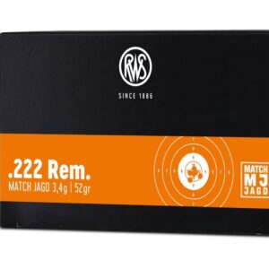 RWS .222 Rem  3,4g / 52gr  MJ
