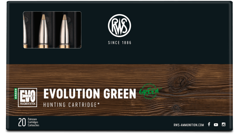 RWS 6,5 CRMR  6,0g /   93gr  Evo Green