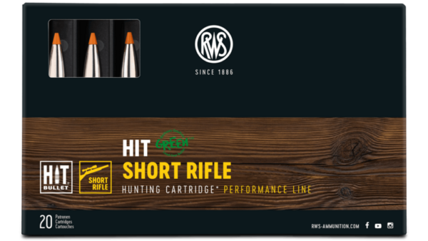 RWS 8x57 IS  10,4g / 160gr  HIT Short Rifle